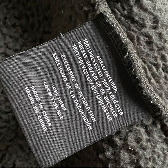 32 DEGREES Heat Boys' Sherpa Lined Fleece Jacket Size Small 7/8 - Picture 8 of 9